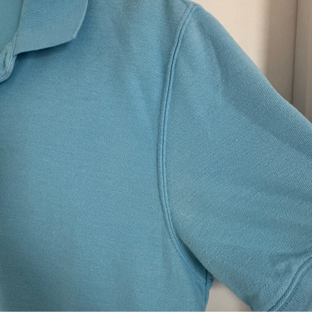 St. John's Bay Light Blue Polo Shirt, S - Picture 9 of 10